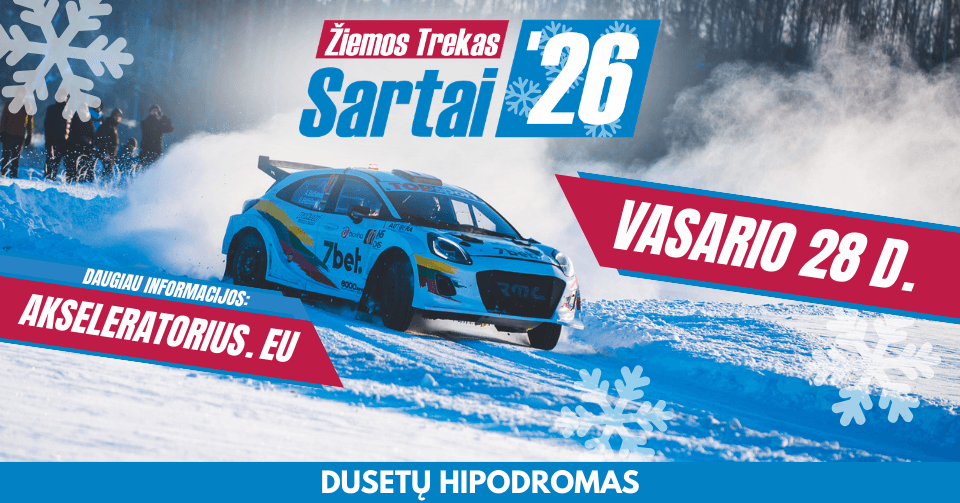 Žiemos Trekas Sartai 2026
